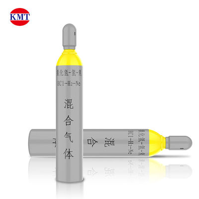 Industrial Grade DIN 8 Valve HCl Mixture Gas Customized Proportion
